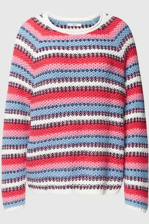 Brax Sweter z dzianiny z okrągłym dekoltem model ‘STYLE.LIZ’