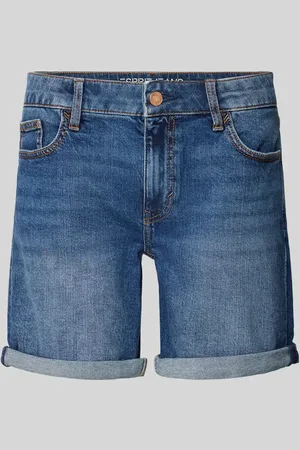 ESPRIT Szorty jeansowe o kroju regular fit z 5 kieszeniami