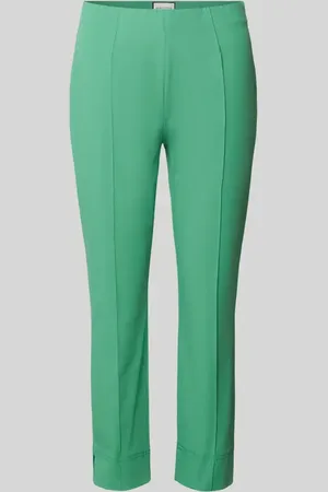 SEDUCTIVE Spodnie capri o kroju slim fit z przeszytym kantem