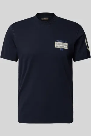 Napapijri T-shirt z naszywką z logo model ‘AMUNDSEN’