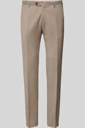Club of Gents Spodnie do garnituru o kroju slim fit z żywej wełny YOUR OWN PARTY by CG – CLUB of GENTS