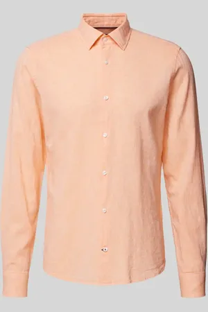 JOOP! Koszula casualowa o kroju slim fit z kołnierzykiem typu kent