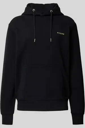 Mazine Bluza z kapturem i wyhaftowanym logo model ‘Stundon’