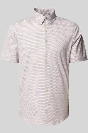 Matinique Koszula casualowa o kroju slim fit z kołnierzykiem typu kent