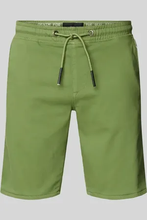 Blend Bermudy o kroju regular fit z tunelem
