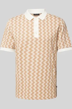 Maerz Koszulka polo o kroju regular fit z graficznym wzorem