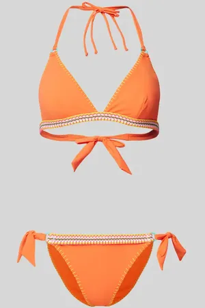 Banana Moon Zestaw bikini z paskami w kontrastowym kolorze model ‘WAKOSIMA KALANY’