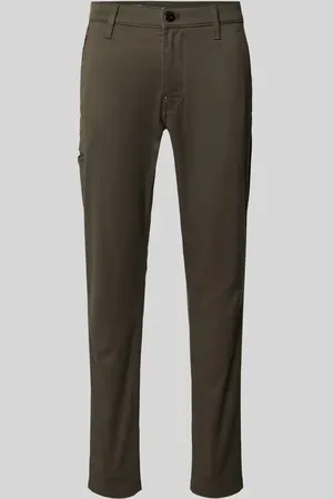 G-Star Chinosy o kroju skinny fit z detalem z logo