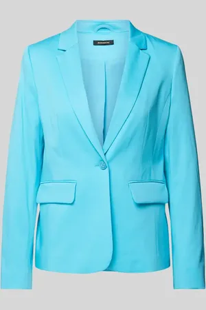 More & More Żakiet o kroju slim fit z kołnierzem z połami
