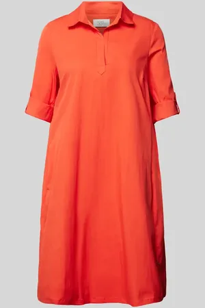 ROBE LÉGÈRE Sukienka koszulowa o długości do kolan w jednolitym kolorze