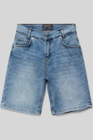 Blue Effect Szorty jeansowe o kroju relaxed fit z naszywką z logo z tyłu