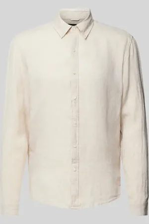 Michael Kors Koszula casualowa o kroju Slim Fit z lnu