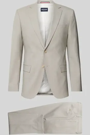 Daniel Hechter Garnitur o kroju slim fit z fakturowanym wzorem