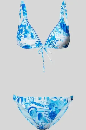 Shiwi Zestaw bikini ze wzorem na całej powierzchni model ‘BINDI’