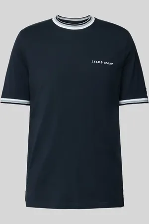 Lyle & Scott T-shirt z wyhaftowanym logo