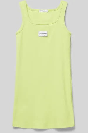 Calvin Klein Sukienka mini z naszywką z logo