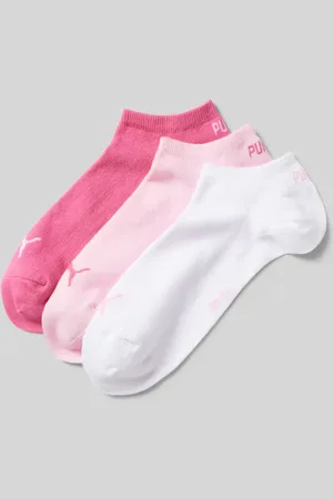 PUMA Krótkie skarpety z detalami z logo w zestawie 3 szt.