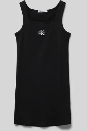 Calvin Klein Sukienka mini z naszywką z logo