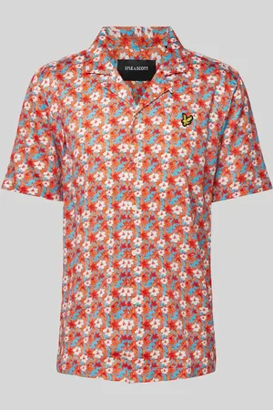Lyle & Scott Koszula casualowa o kroju regular fit z kołnierzem z połami