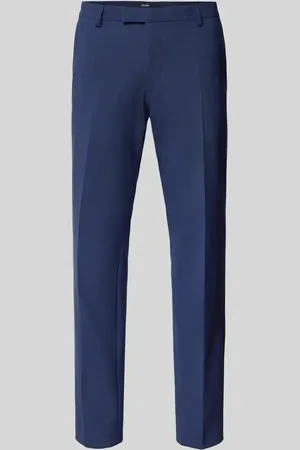 JOOP! Spodnie do garnituru o kroju slim fit w kant model ‘Blayr’