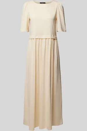 Max Mara Sukienka midi z okrągłym dekoltem model ‘SNACK’