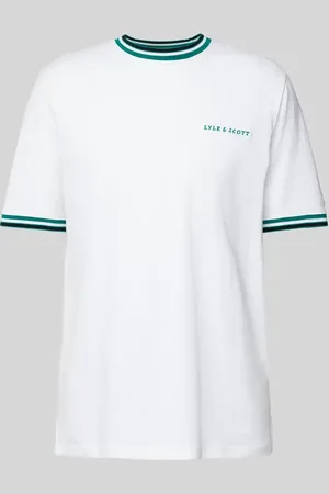Lyle & Scott T-shirt z wyhaftowanym logo