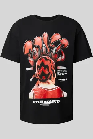Mister Tee T-shirt o kroju oversized z nadrukiem z motywem i napisem