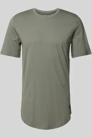 JACK & JONES T-shirt z zaokrąglonym dołem model ‘ENOA’