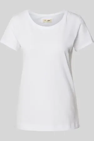 Mos Mosh T-shirt z dekoltem w łódkę model ‘Arden’