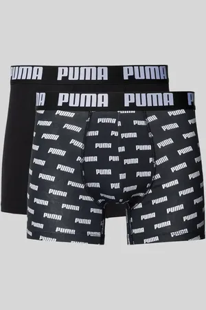 PUMA Bokserki z elastycznym paskiem z logo w zestawie 2 szt.