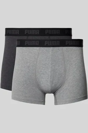 PUMA Obcisłe bokserki z detalem z logo w zestawie 3 szt.