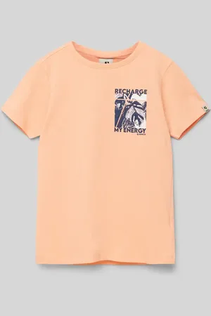 Garcia T-shirt z nadrukowanym motywem
