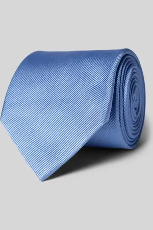 Profuomo Krawat jedwabny w jednolitym kolorze (8 cm)