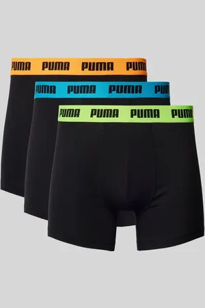 PUMA Obcisłe bokserki z detalem z logo w zestawie 3 szt.