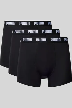 PUMA Obcisłe bokserki z detalem z logo w zestawie 3 szt.