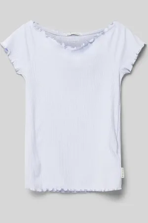 TOM TAILOR T-shirt z fakturowanym wzorem