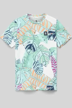 Garcia T-shirt z okrągłym dekoltem
