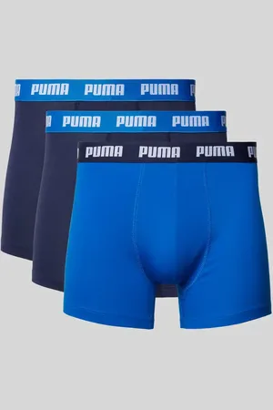 PUMA Obcisłe bokserki z detalem z logo w zestawie 3 szt.