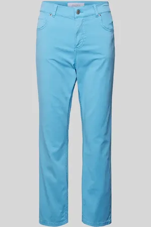 Angels Spodnie o skróconym kroju regular fit model ‘Leni’