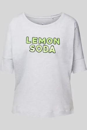 Lieblingsstück T-shirt z cekinowym obszyciem model ‘Dacina’