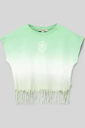 Garcia T-shirt z postrzępionym dołem