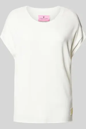 Lieblingsstück T-shirt z detalem z logo model ‘Karista’