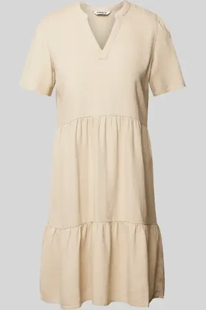 ONLY Sukienka mini z mieszanki lnu i wiskozy model ‘TIRI’