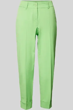 raffaello rossi Chinosy o skróconym kroju slim fit model ‘DORA’