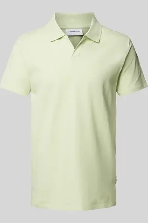 Lindbergh Koszulka polo o kroju slim fit z wykładanym kołnierzem