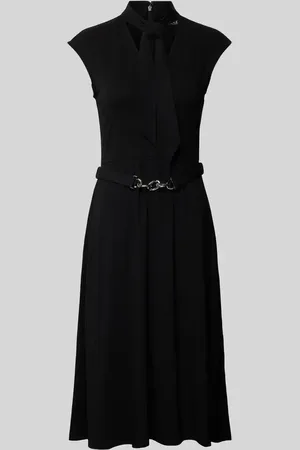Ralph Lauren Sukienka midi z paskiem w talii model ‘JEANDELIO’