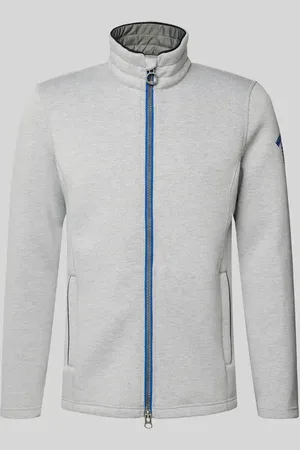 Wellensteyn Bluza rozpinana z wyhaftowanym logo model ‘TAMPER’