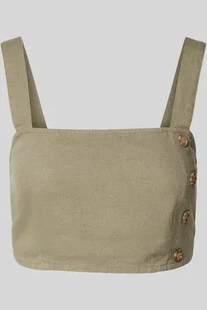 ONLY Top krótki w jednolitym kolorze model ‘CARO’