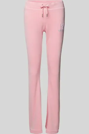 Juicy Couture Spodnie dresowe z wyhaftowanym logo