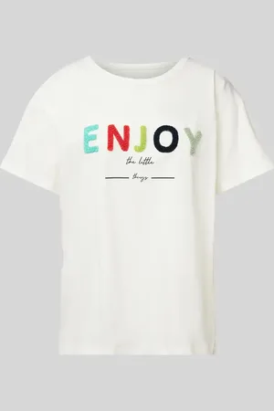 Toni T-shirt z nadrukiem z napisem model ‘Edda’